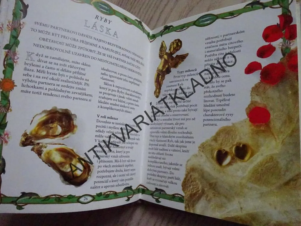 VE ZNAMENÍ SLUNCE A MĚSÍCE, RYBY, HOROSKOP, JULIA A DEREK PARKEROVI, **an