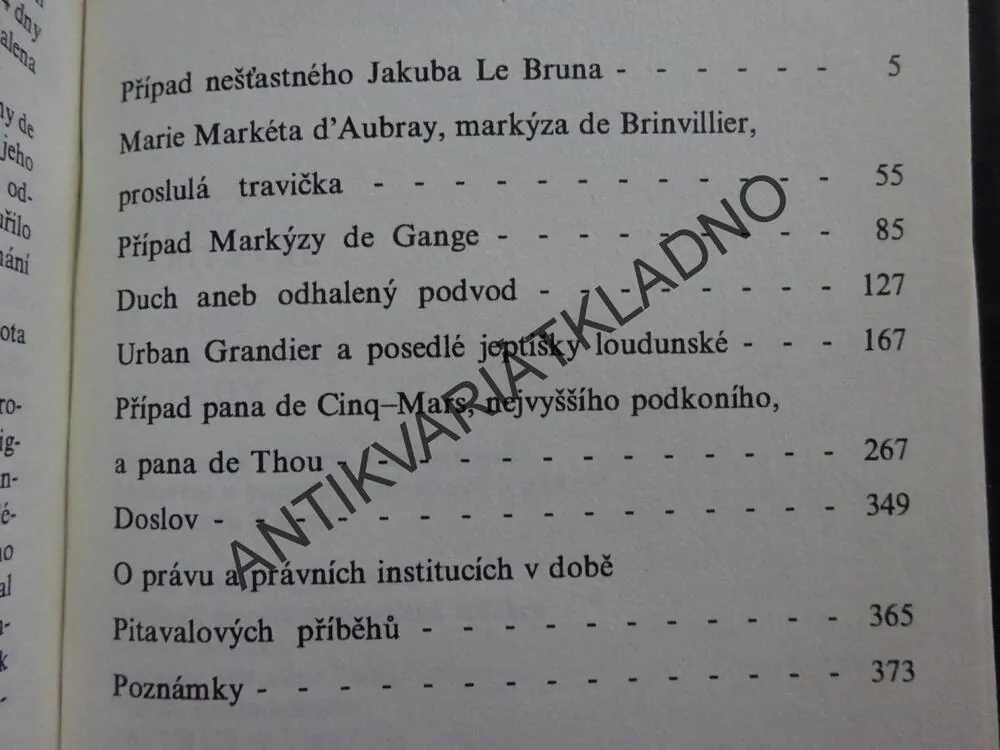 SLAVNÉ KRIMINÁLNÍ PŘÍPADY, FRANCOIS GAYOT DE PITAVAL, **an