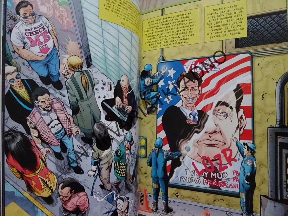 TRANSMETROPOLITAN, OSAMĚLÉ MĚSTO, WARREN ELLIS, DARICK ROBERTSON, **an