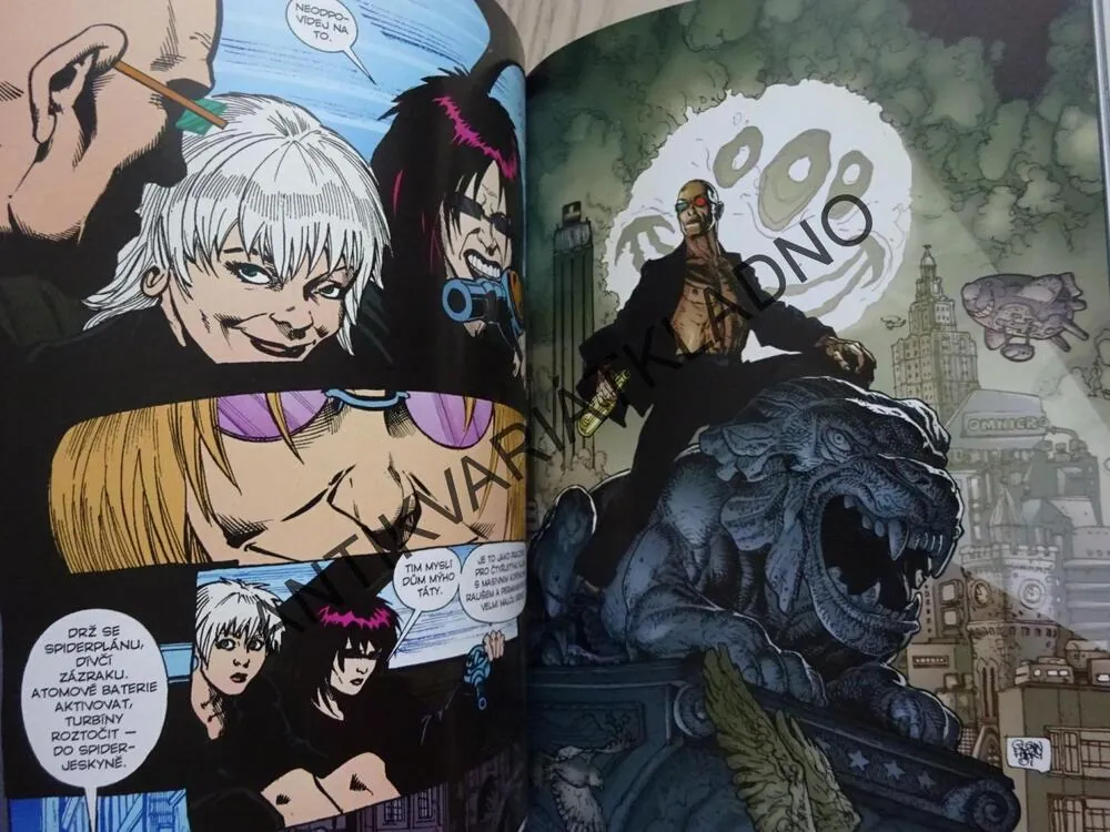 TRANSMETROPOLITAN, LÉK, WARREN ELLIS, DARICK ROBERTSON, **an