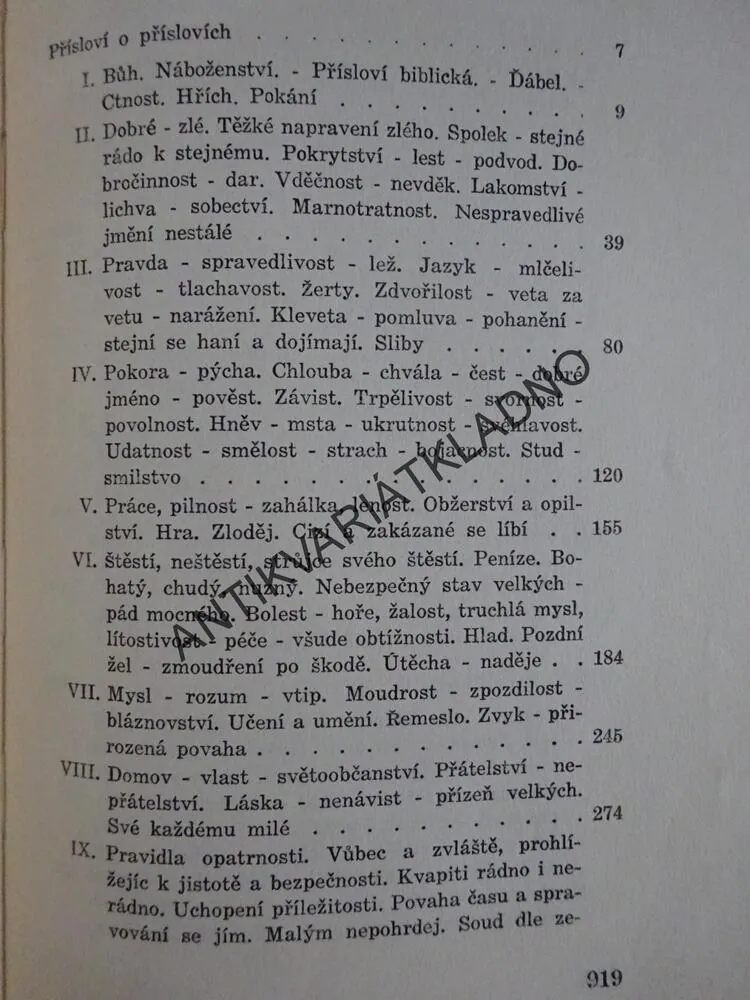MUDROSLOVÍ NÁRODU SLOVANSKÉHO V PŘÍSLOVÍCH, FRANTIŠEK LADISLAV ČELAKOVSKÝ, **an