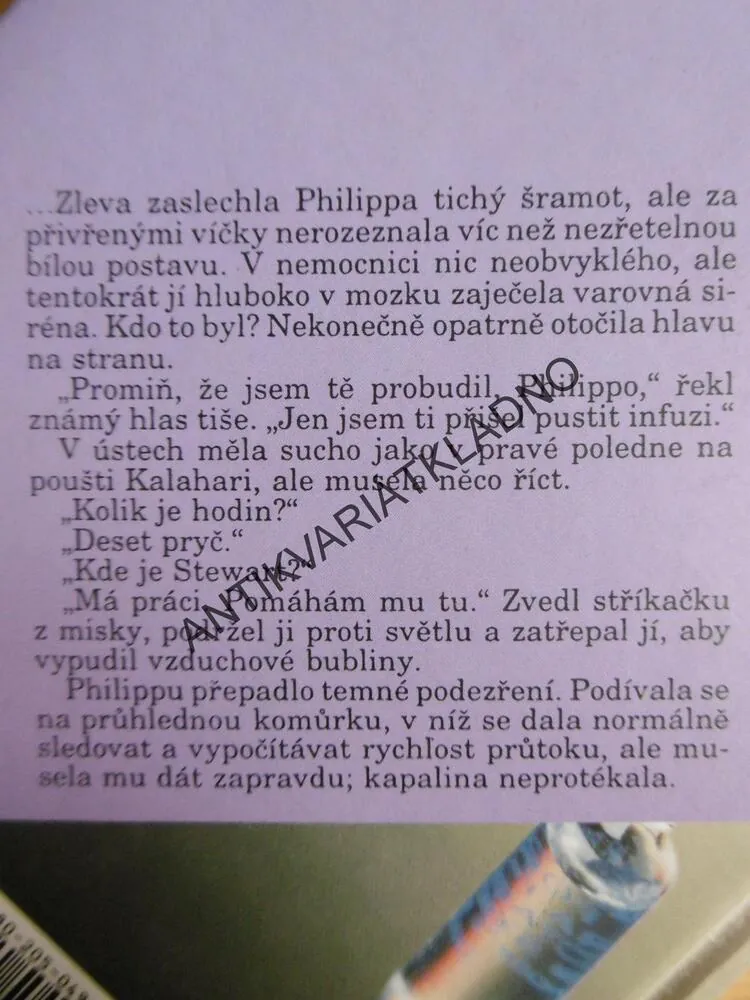 VRAŽEDNÝ LÉK, STELLA SHEPHERDOVÁ, **an