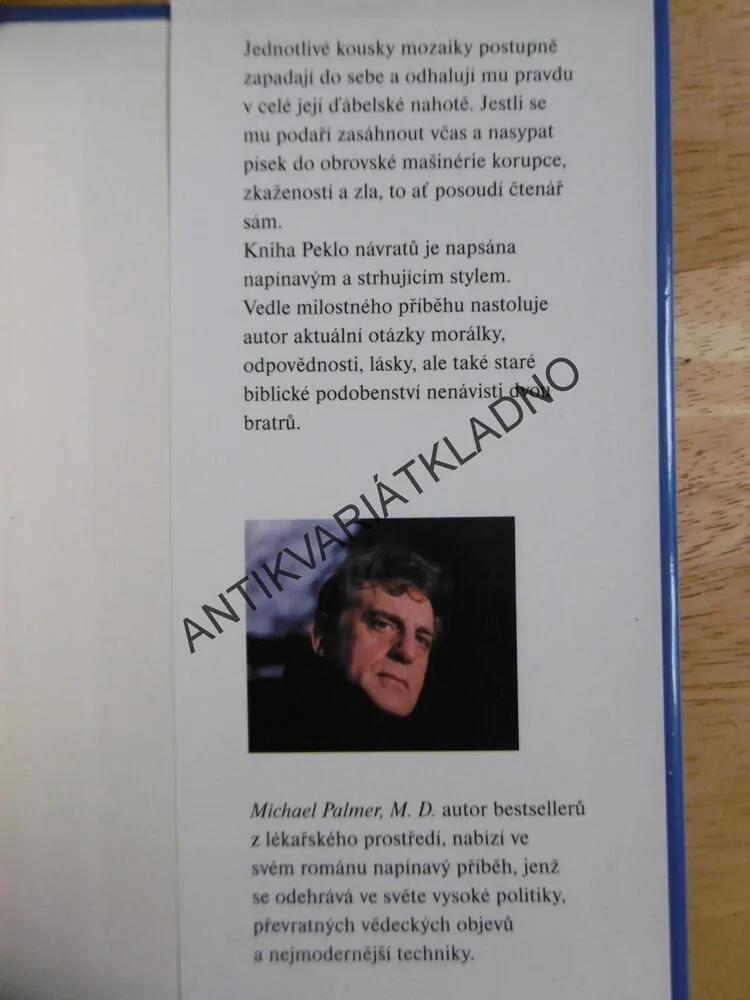PEKLO NÁVRATŮ, MICHAEL PALMER