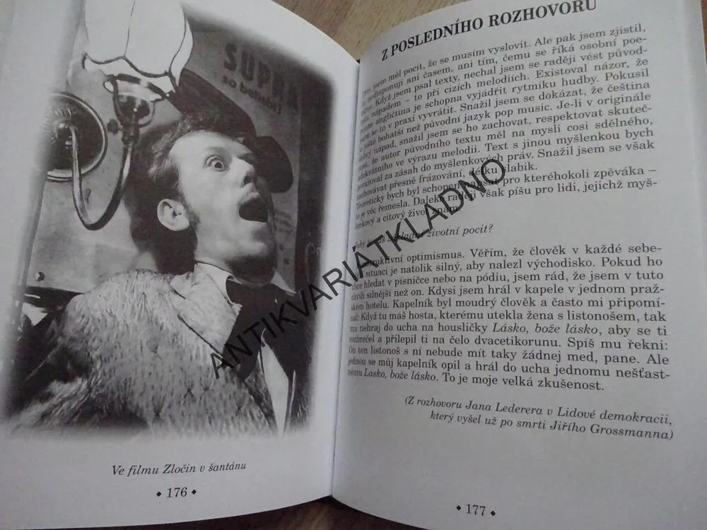 ZÁVIDÍM, VZPOMÍNKA NA JIŘÍHO GROSSMANNA, JIŘÍ DATEL NOVOTNÝ, **an