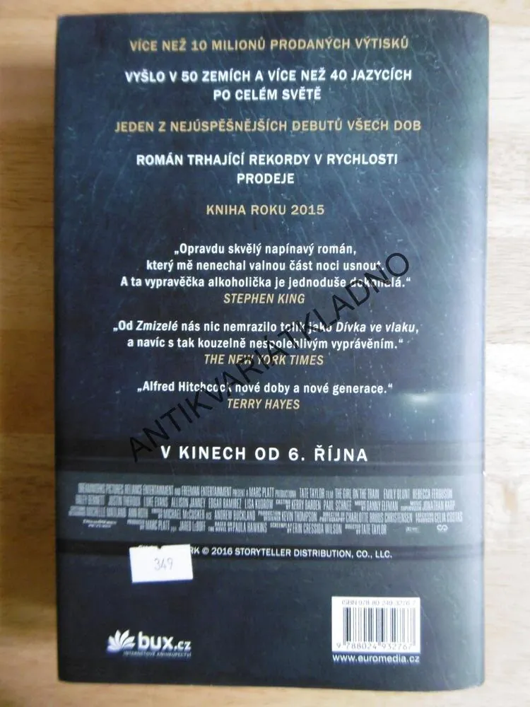 DÍVKA VE VLAKU, PAULA HAWKINS, **an