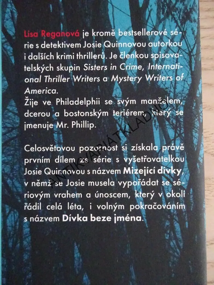 MATČIN HROB, LISA REGANOVÁ, **an