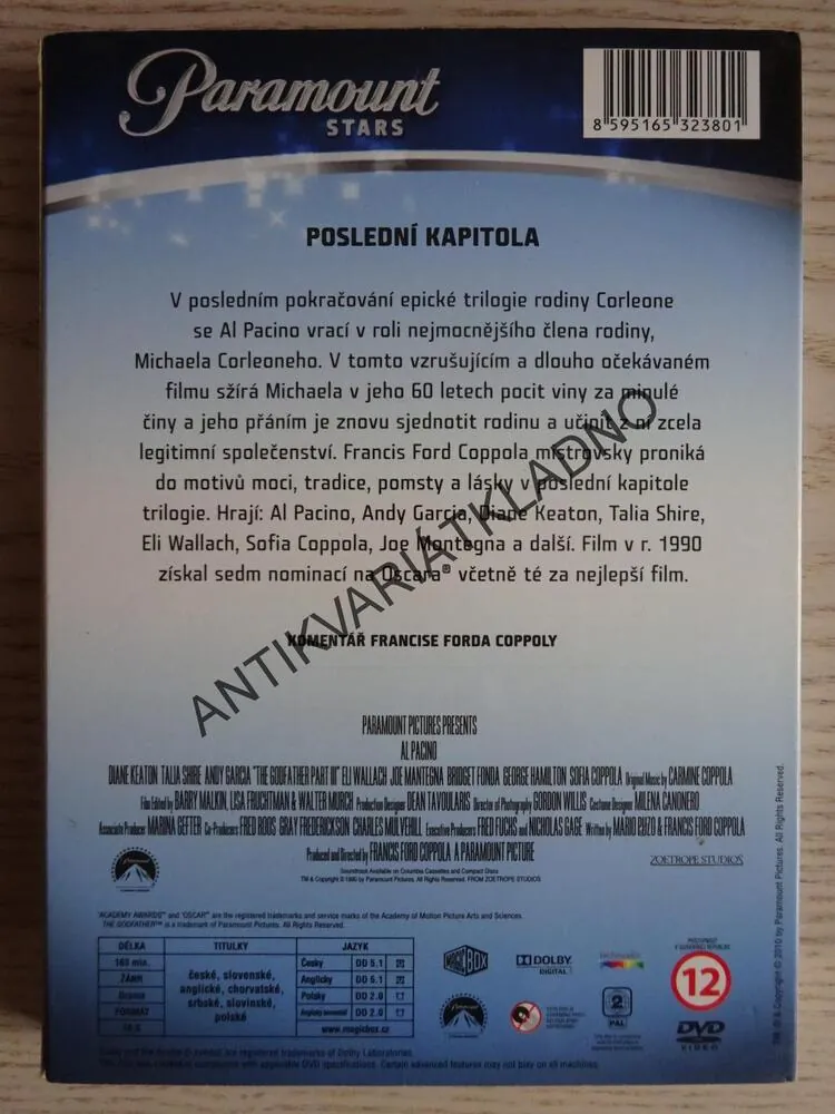 KMOTR III, DVD FILM