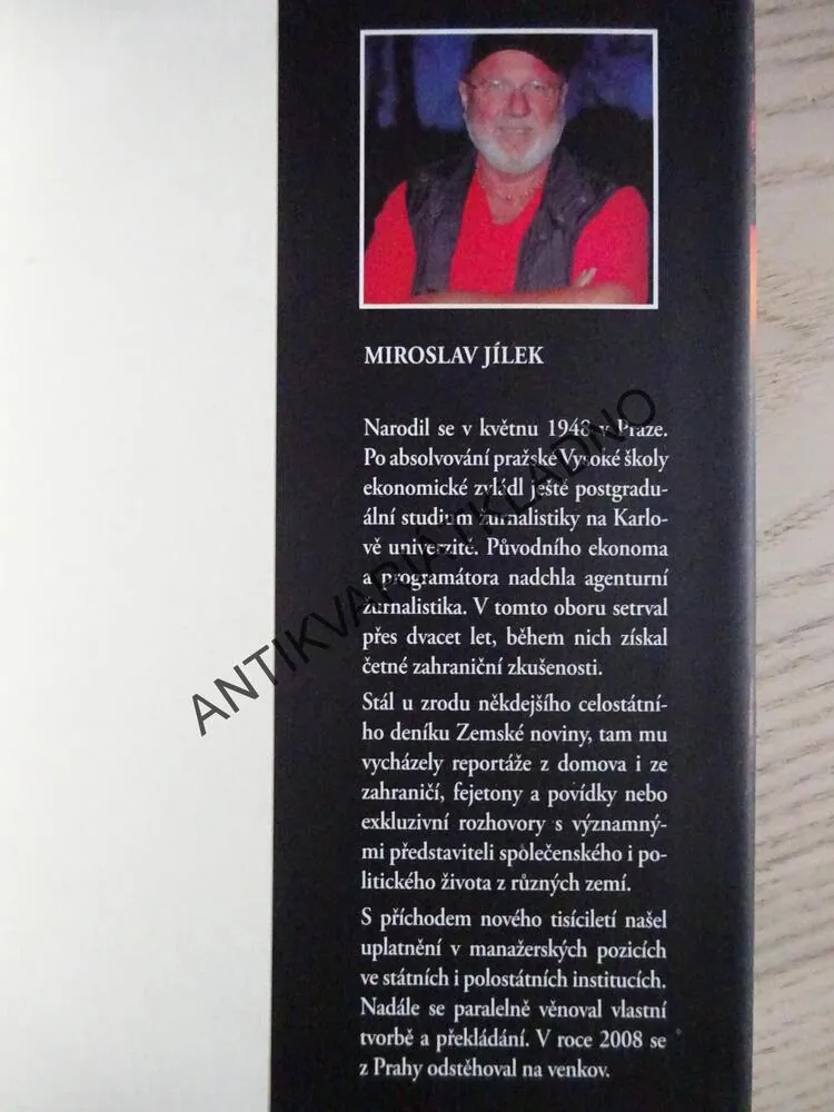 A SATAN SE SMÁL Z NEBE, MIROSLAV JÍLEK, **an