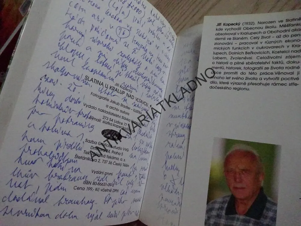 SLATINA U KRALUP NAD VLTAVOU, JIŘÍ KOPECKÝ, **an
