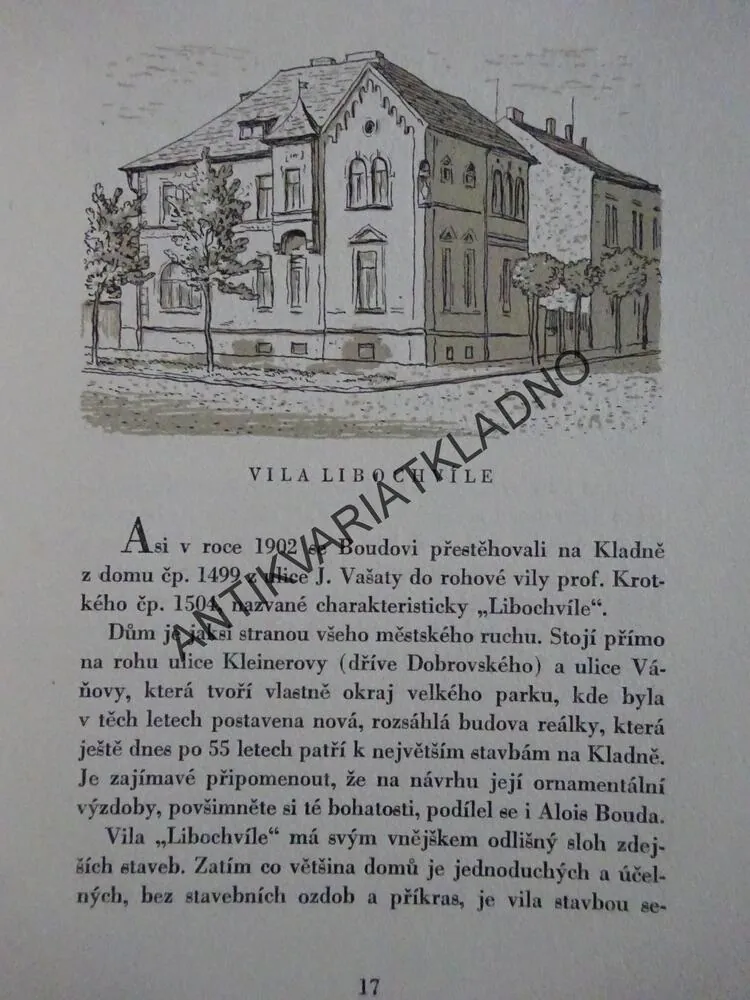 MALÍŘ A DOMOV, JOSEF KLEMPERA