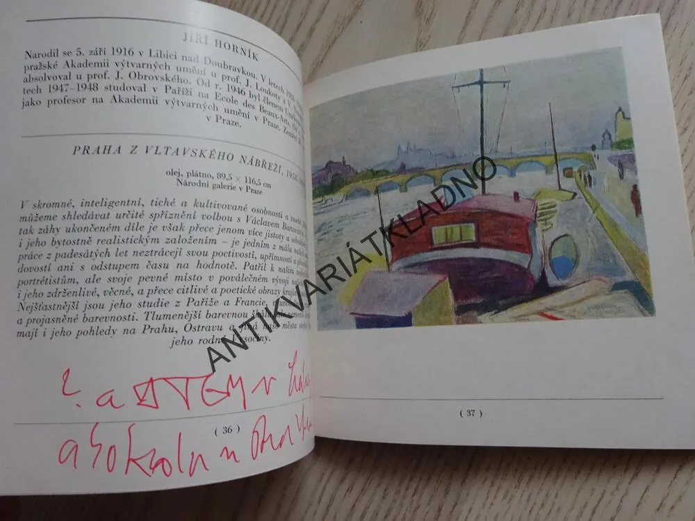 OBRAZ MĚSTA V SOUČASNÉM MALÍŘSTVÍ, VĚRA LAUDOVÁ, **an