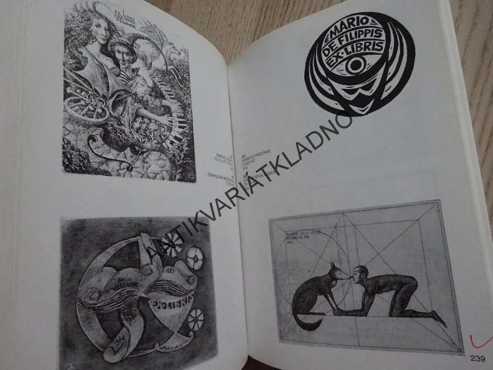 EXLIBRIS 1994-1996, MEZINÁRODNÍ VÝSTAVA CHRUDIM, **an