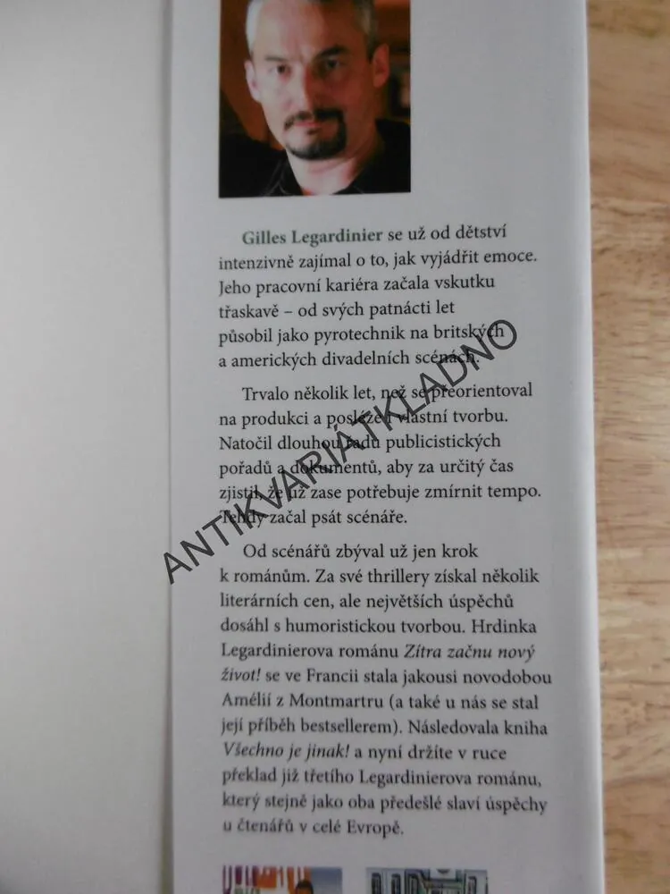 TENTOKRÁT TO VYJDE! GILLES LEGARDINIER, **an