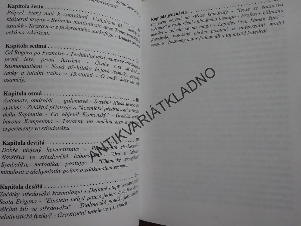 ČTYŘI HODINY DO STŘEDOVĚKU, MILOŠ JESENSKÝ, **an