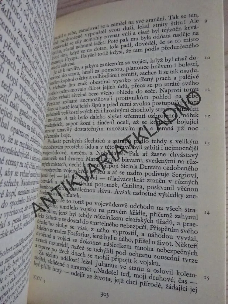 SOUMRAK ŘÍMSKÉ ŘÍŠE, AMMIANUS MARCELLINUS, **an