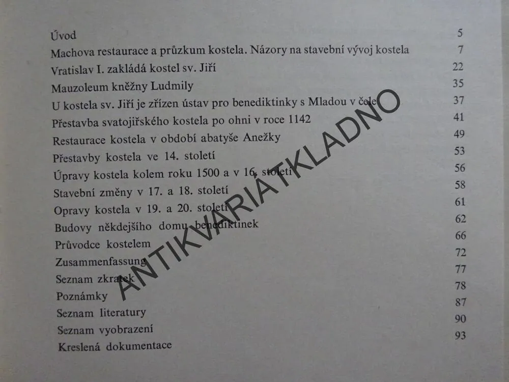 BAZILIKA SV, JIŘÍ NA PRAŽSKÉM HRADĚ, ANEŽKA MERHAUTOVÁ, **an