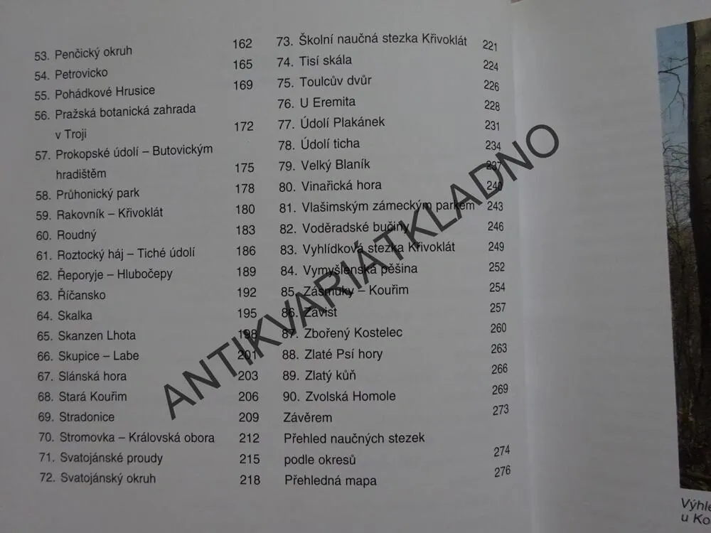 NAUČNÉ STEZKY A TRASY, PRAHA A STŘEDOČESKÝ KRAJ, KAREL DRÁBEK, **an