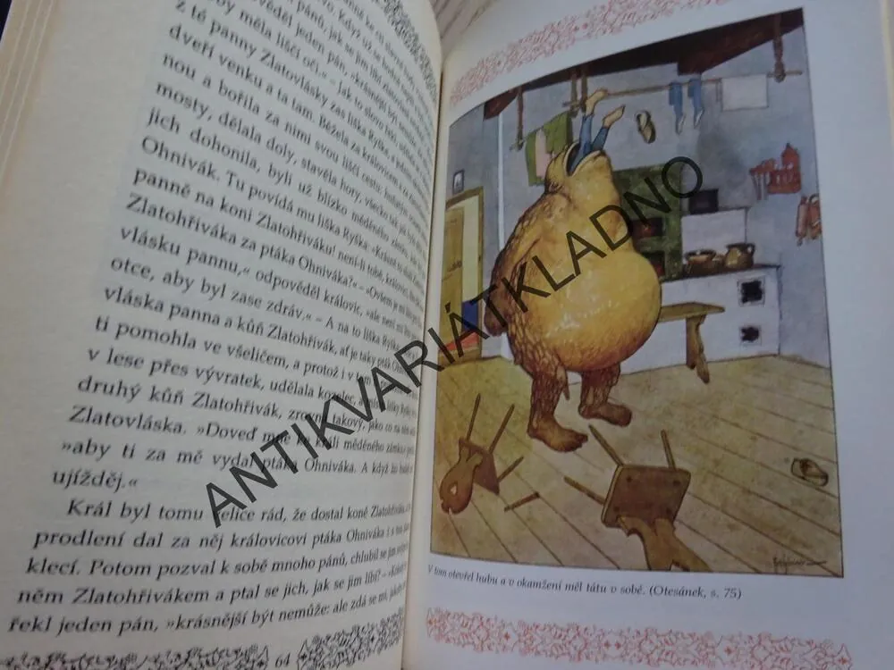 PTÁK OHNIVÁK A JINÉ POHÁDKY, KAREL JAROMÍR ERBEN, ARTUŠ SCHEINER, **an