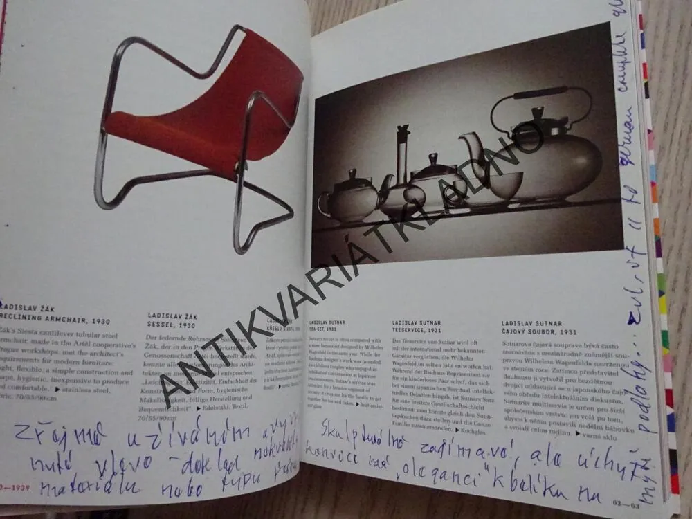CZECH 100 DESIGN ICONS, ČESKÉ DESIGNOVÉ IKONY, TEREZA BRUTHANSOVÁ, JAN KRÁLÍČEK, **an