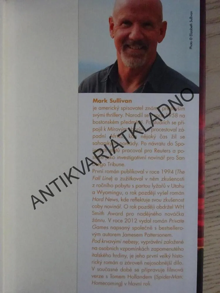 POD KRVAVÝMI NEBESY, MARK SULLIVAN,  **an