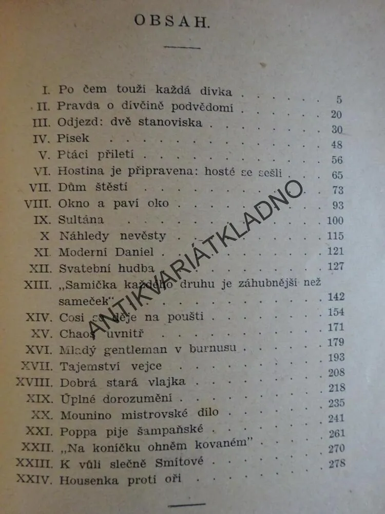 IDEÁLY LÁSKY, C. N. A M. WILLIAMSONOVI, FR. SMATEK, **an