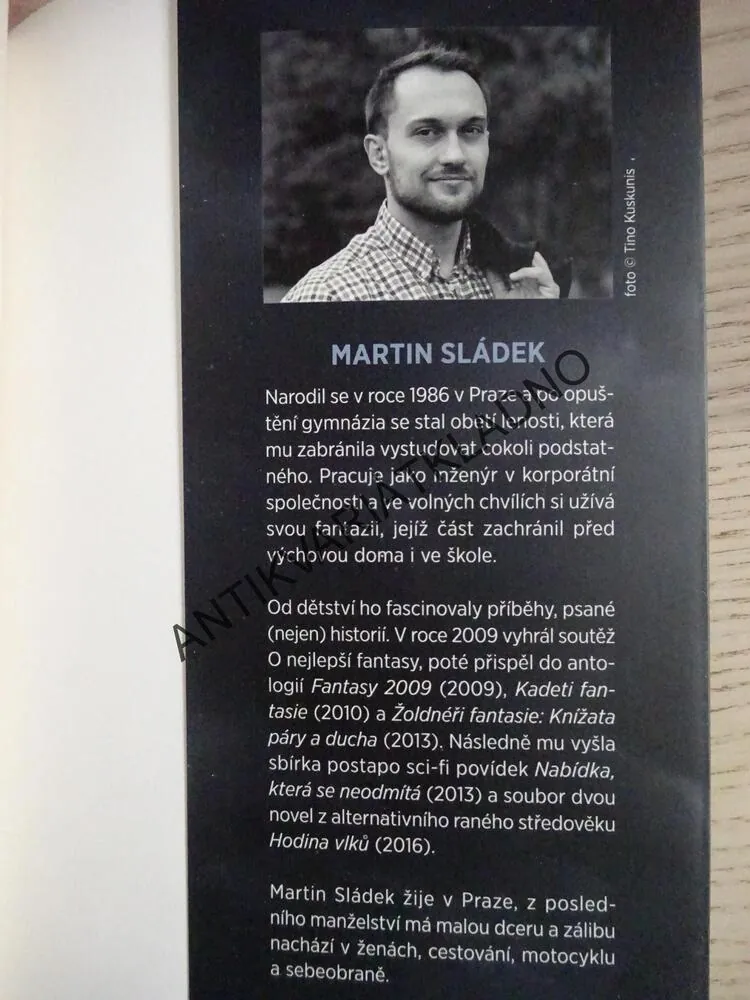 HLADOVÁ SMEČKA, MARTIN SLÁDEK, **an