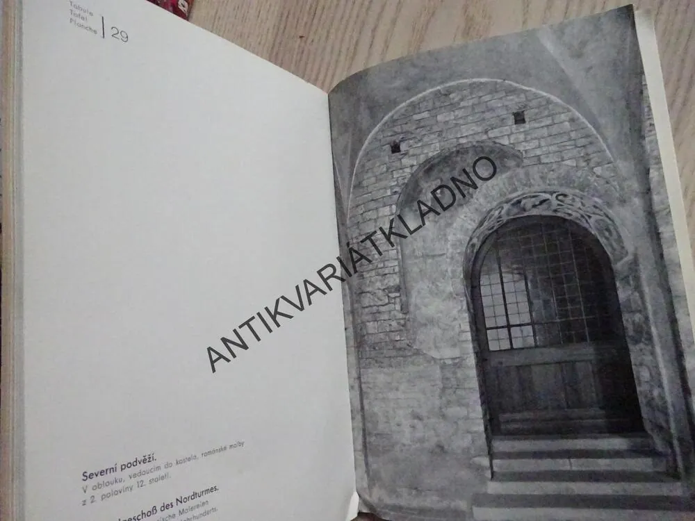 KOSTEL SVATÉHO JIŘÍ NA HRADĚ PRAŽSKÉM, JOSEF CIBULKA, VÍCEJAZYČNÉ, **an