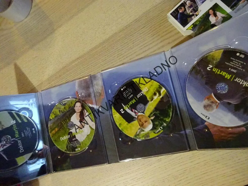 DOKTOR MARTIN 2, DVD FILM ČR, 4 DVD