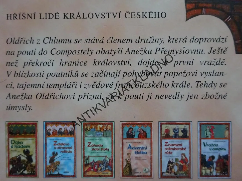 TAJEMSTVÍ ABATYŠE Z ASSISI, VLASTIMIL VONDRUŠKA, **an