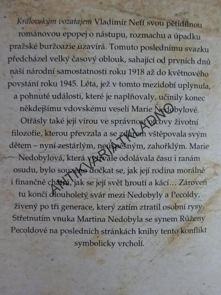 ROMÁNOVÁ PENTALOGIE SŇATKY Z ROZUMU, 1-5, VLADIMÍR NEFF, **an