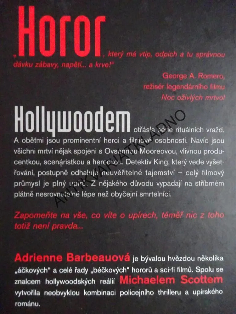 UPÍŘI Z HOLLYWOODU, ADRIENNE BARBEAUOVÁ, MICHAEL SCOTT, **an