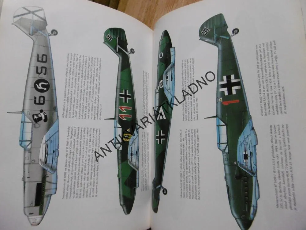 MESSERSCHMITT BF 109, ŠNAJDR, LETECTVÍ, **an