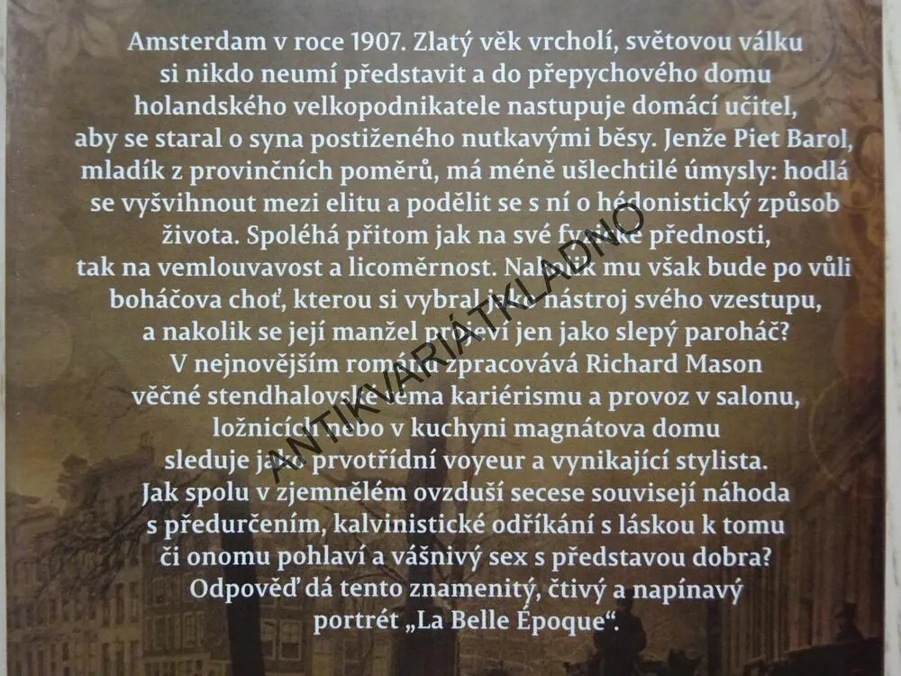 POŽITKÁŘ, RICHARD MASON, **an