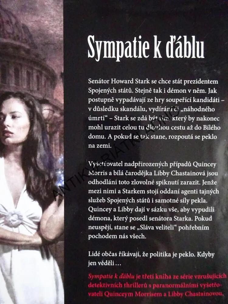 SYMPATIE K ĎÁBLU, JUSTIN GUSTAINIS, **an