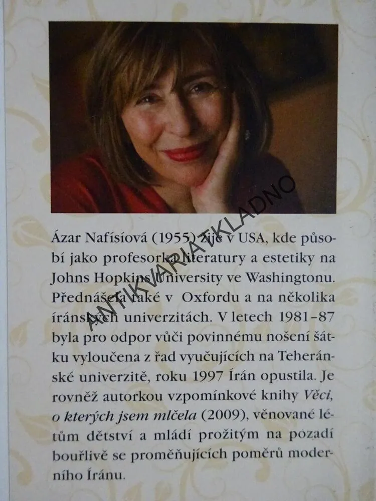 JAK JSME V TEHERÁNU ČETLY LOLITU, KNIHY A VZPOMÍNKY, ÁZAR NAFÍSÍOVÁ, **an