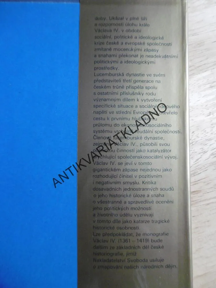 VÁCLAV IV. 1361-1419 , JIŘÍ SPĚVÁČEK, KRÁL , **an