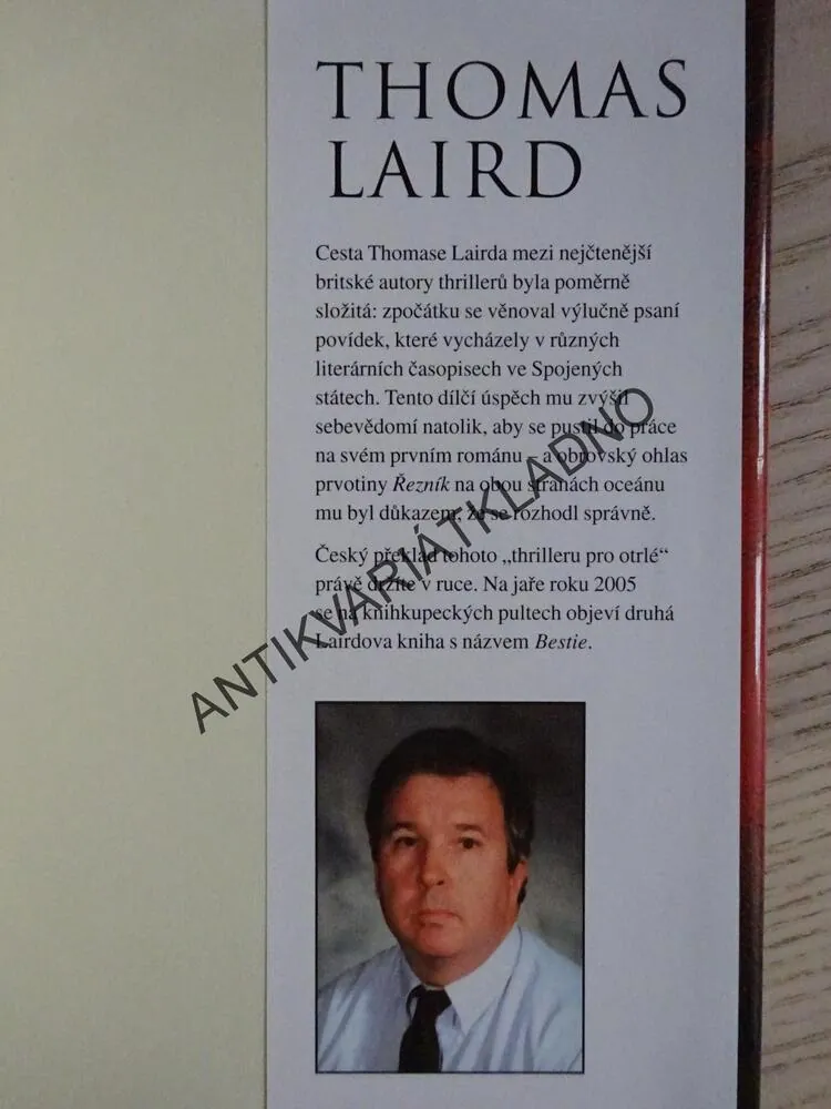 ŘEZNÍK, THOMAS LAIRD,  **an