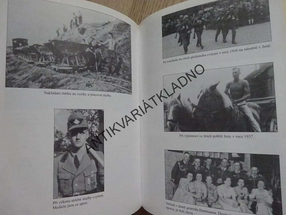 VOJÁK, VZPOMÍNKY NĚMECKÉHO VOJÁKA, 1936-1947, SIEFRIED KNAPPE TED BRUSAW, **an