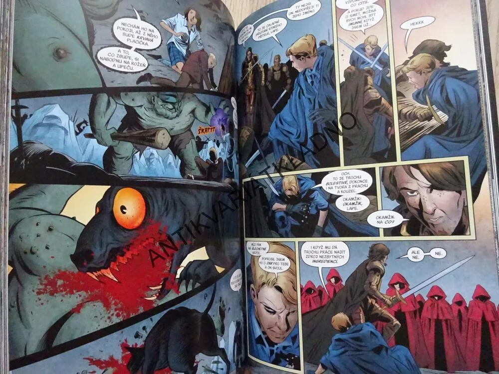 MEZI ŘÁDKY, ZROZENÍ, KOMIKS VERTIGO 9, **an