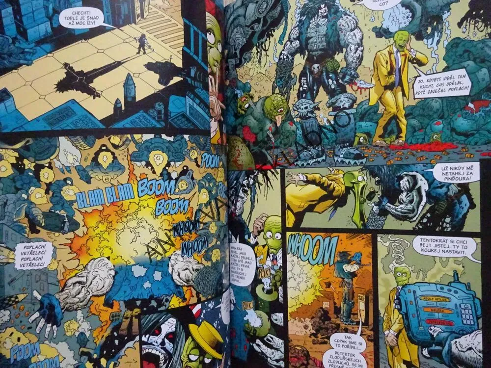 LOBO VERSUS MASKA A DALŠÍ ŘEŽBA, KOMIKS DC COMICS,**an