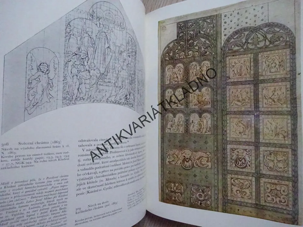 JOSEF MÁNES, MALÍŘ VZORKŮ A ORNAMENTU, **an