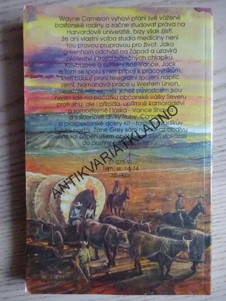 NAVZDORY DÁLKÁM, ZANE GREY, **an