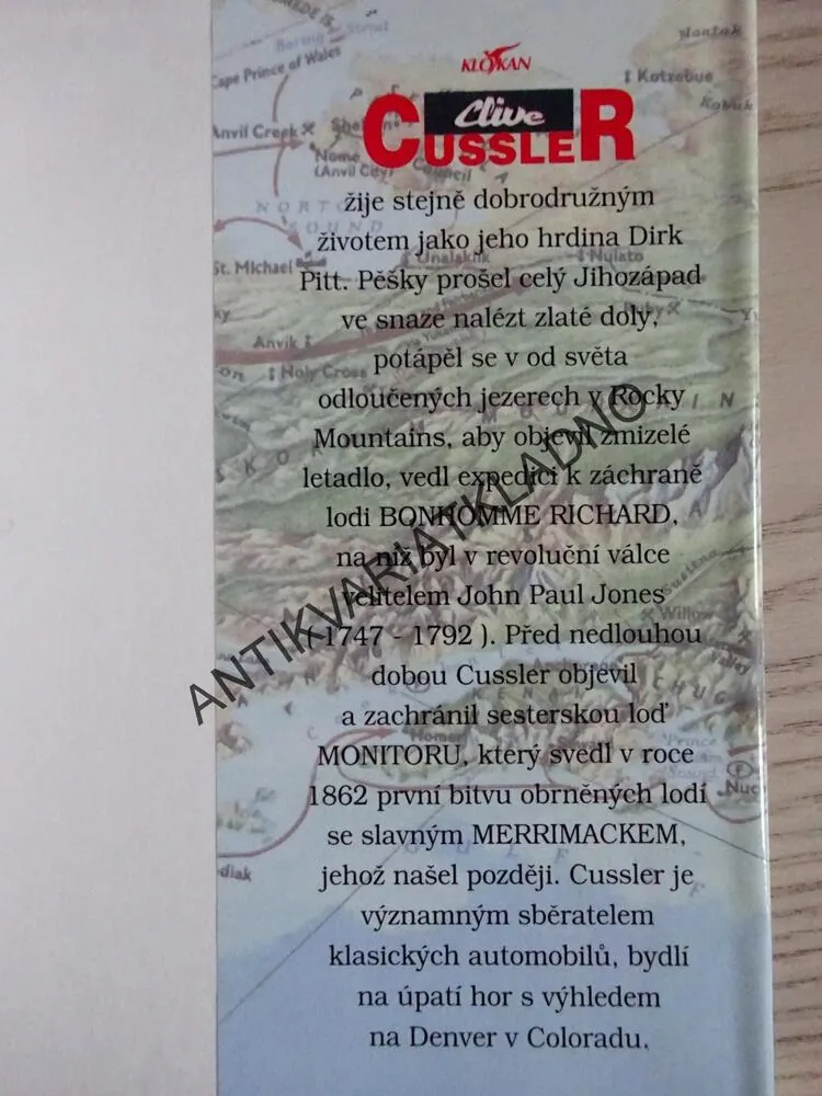 SMLOUVA STOLETÍ, CLIVE CUSSLER, **an
