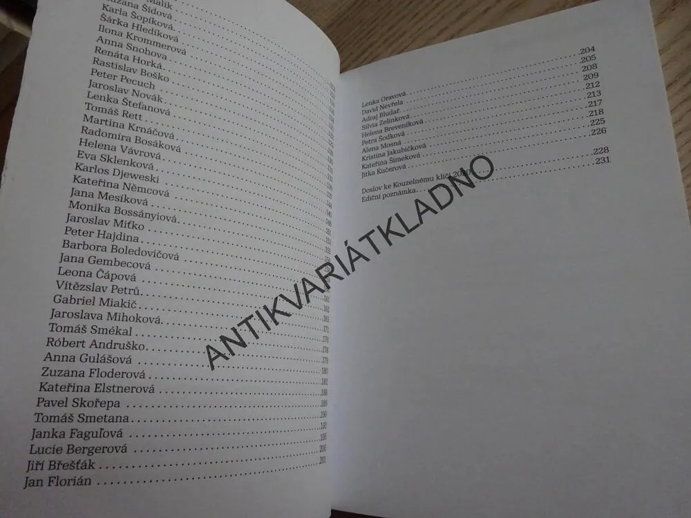 KOUZELNÝ KLÍČ 15., **an