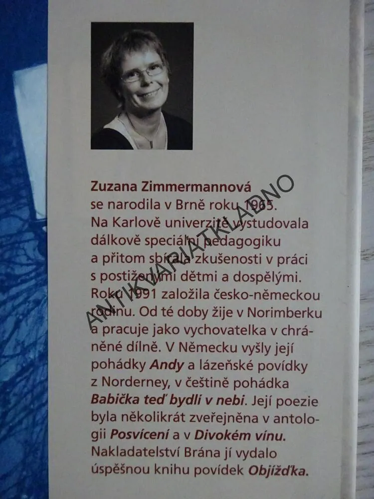 SRAZ V KAVÁRNĚ VÍDEŇ, ZUZANA ZIMMERMANNOVÁ, **an
