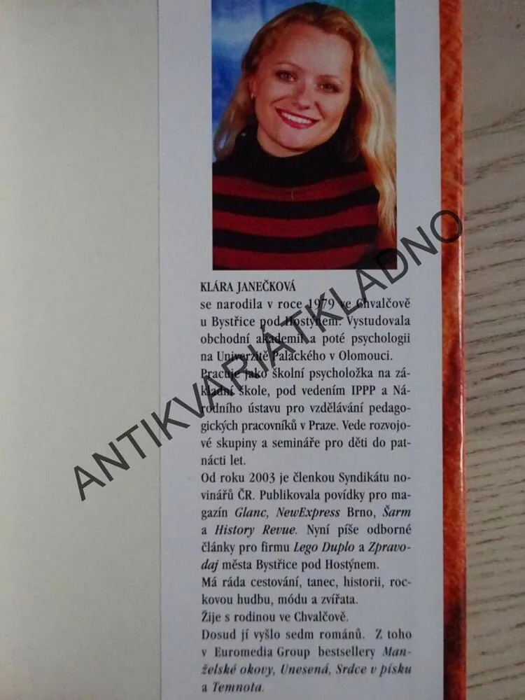 OSUDOVÁ POSEDLOST, KLÁRA JANEČNOVÁ, **an