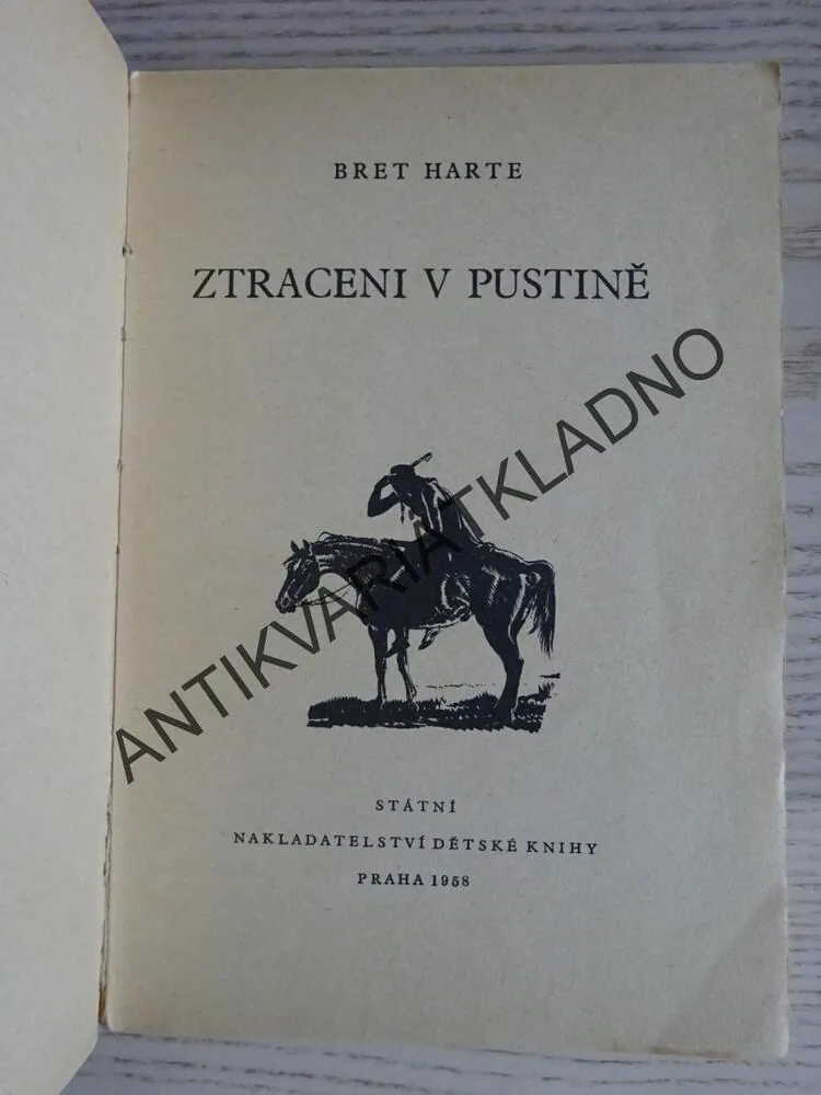 KOD 25 - ZTRACENI V PUSTINĚ, FRANCIS BRET HARTE, BURIAN, **an