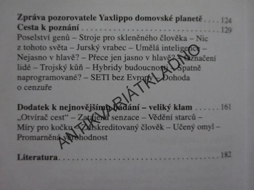 SOUDNÝ DEN DÁVNO NASTAL, ERICH VON DÄNIKEN, **an