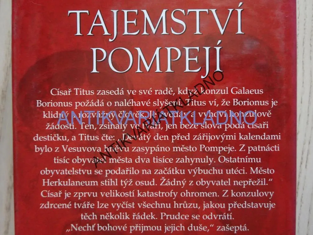 TAJEMSTVÍ POMPEJÍ, STÉPHANIE DE LA ROCHEFOUCAULD, **an