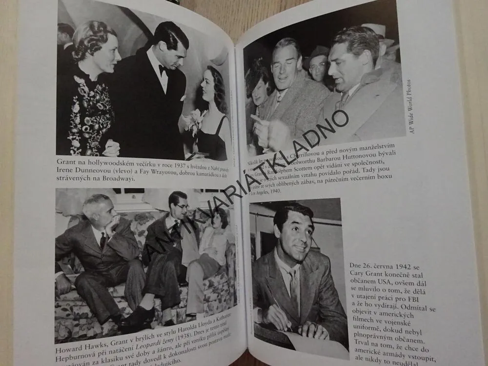 CARY GRANT, MARC ELIOT, **an